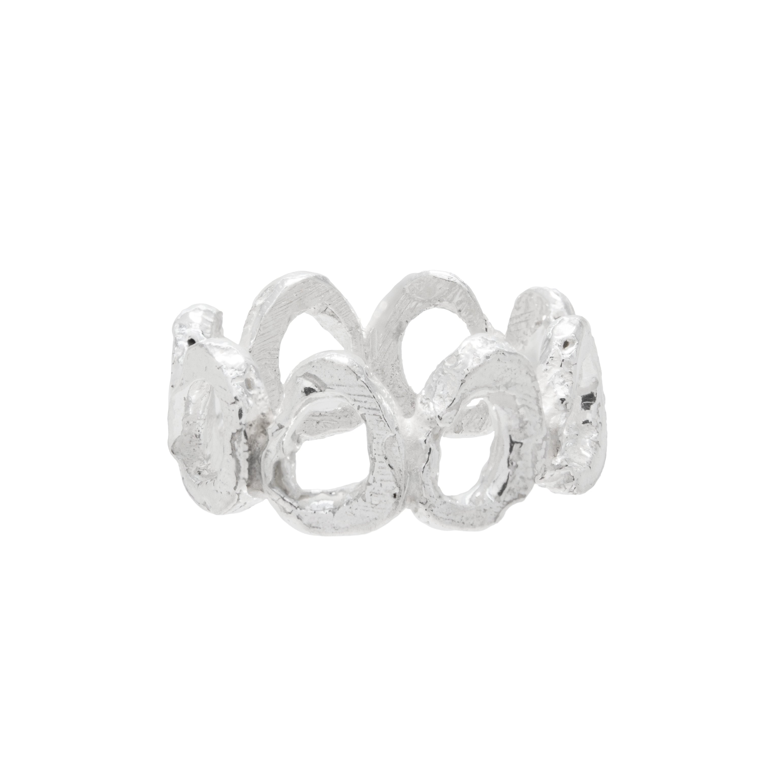 Melia Recycled Silver Ring