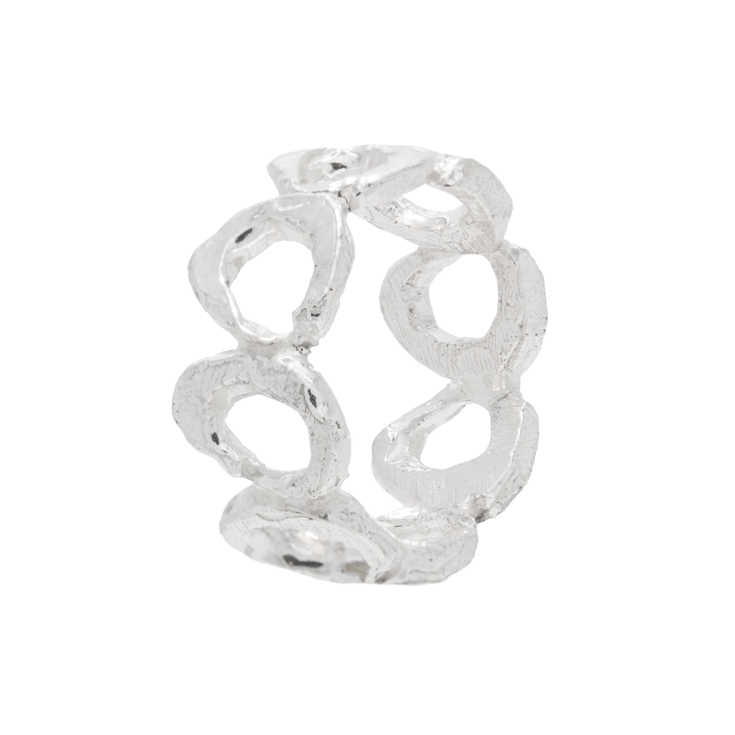 Melia Recycled Silver Ring