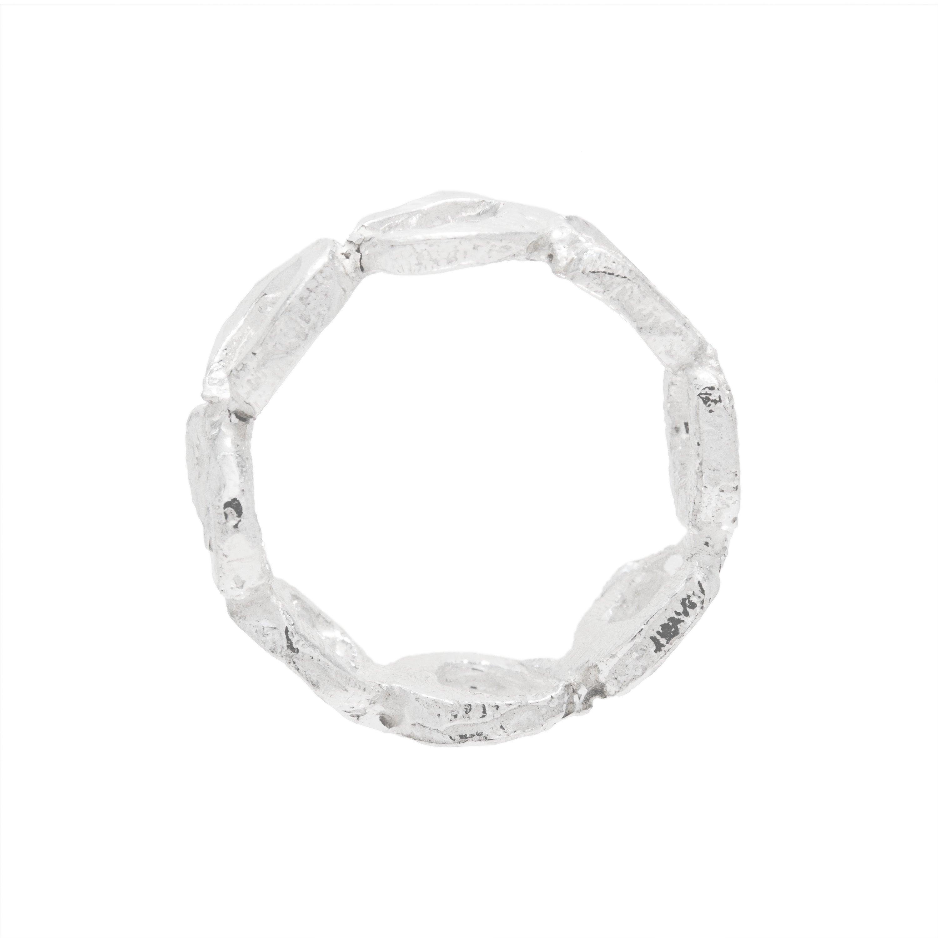 Melia Recycled Silver Ring