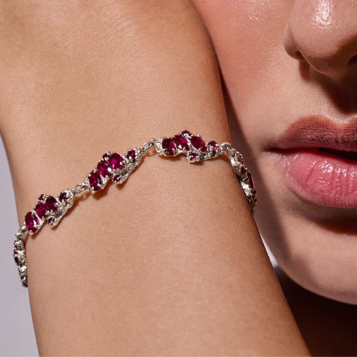 Mokara Ruby Argenti Bracelet