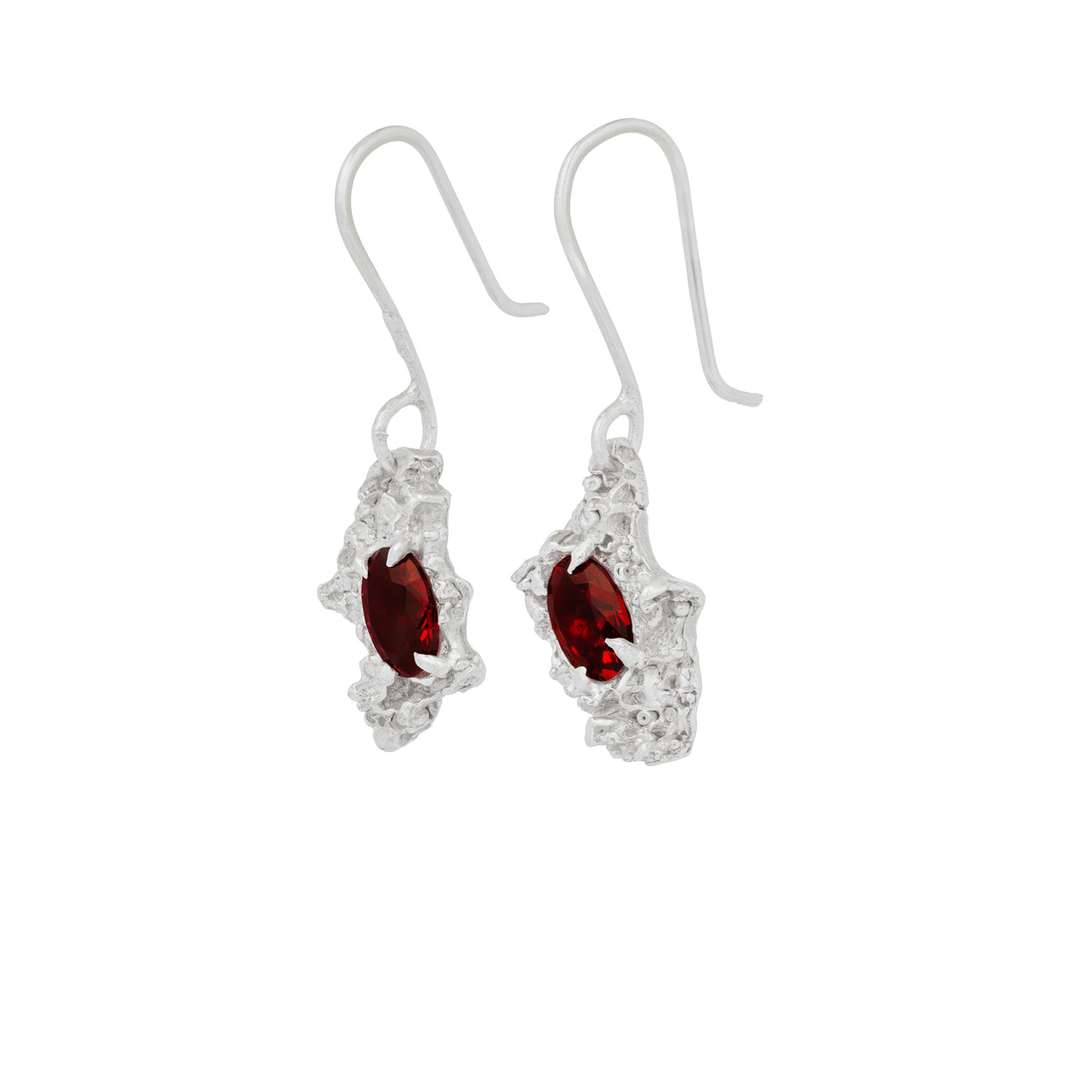 Naoko Ruby Argenti Earrings