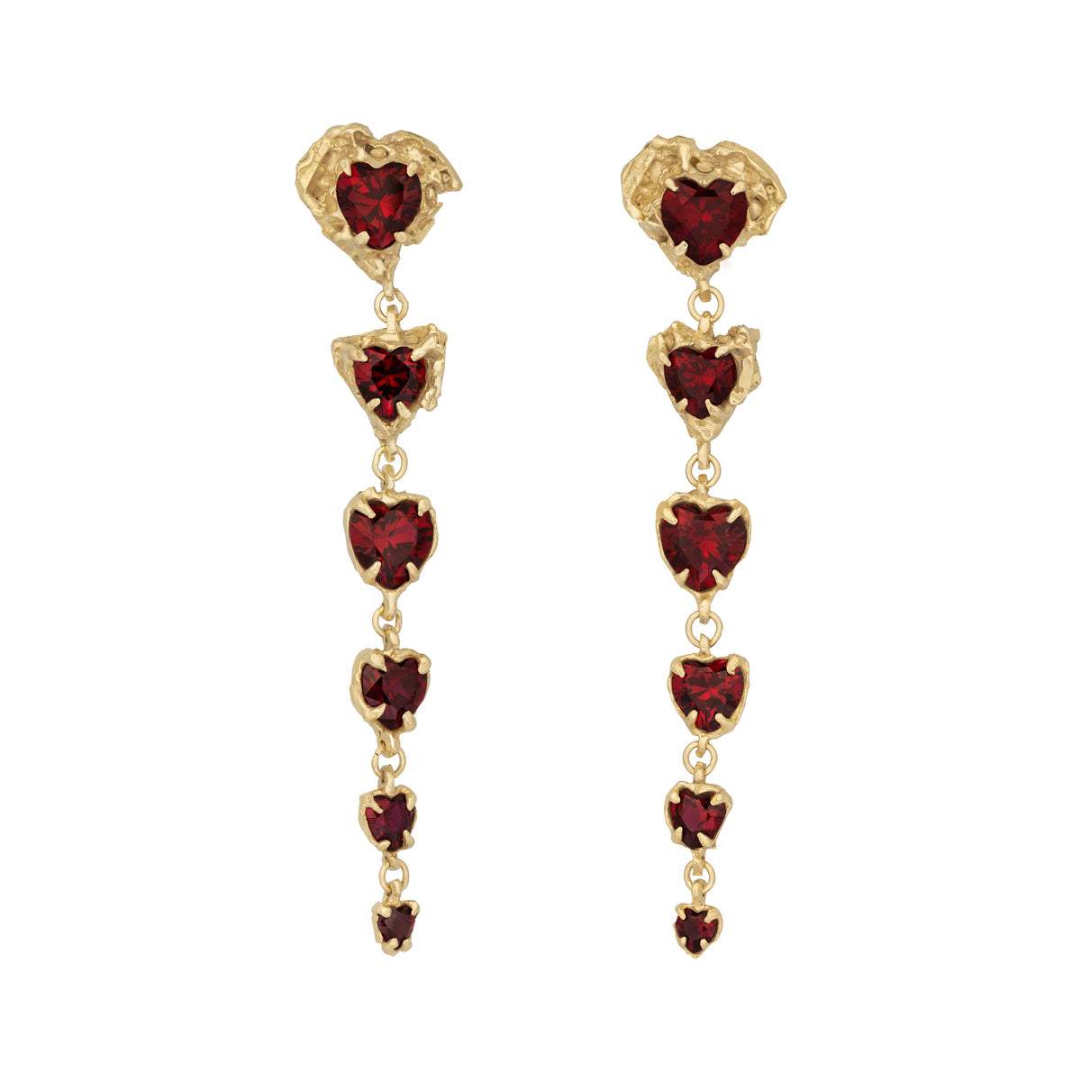 Nara Ruby Earrings