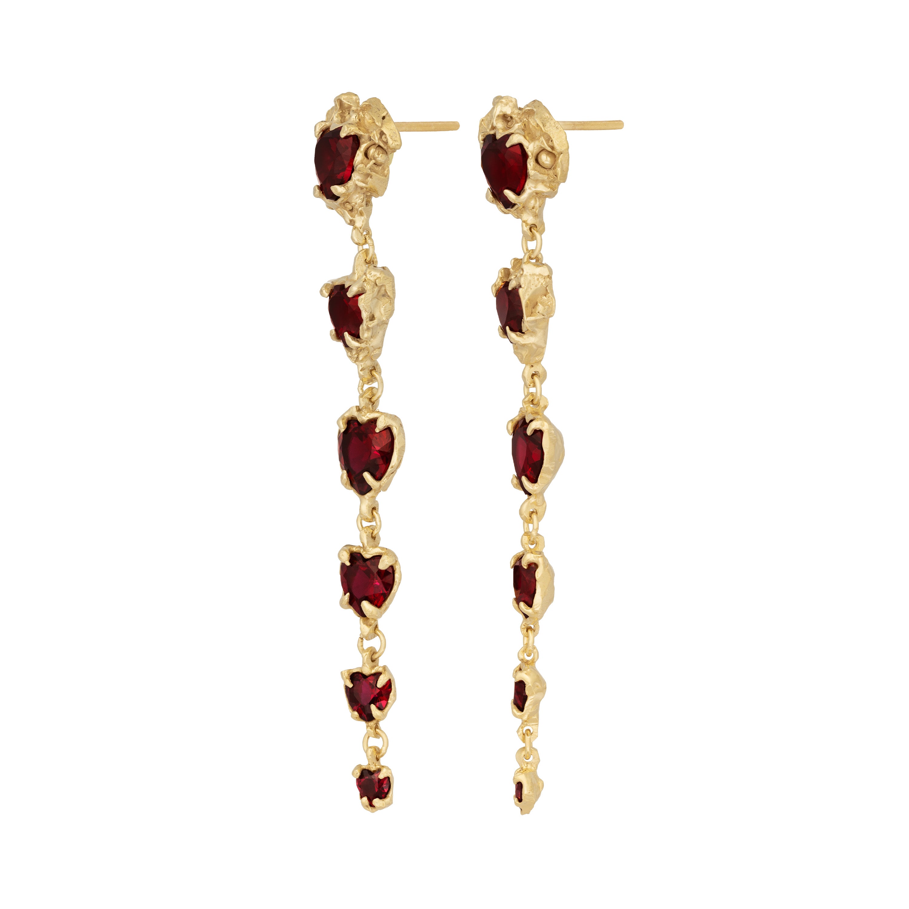 Nara Ruby Earrings