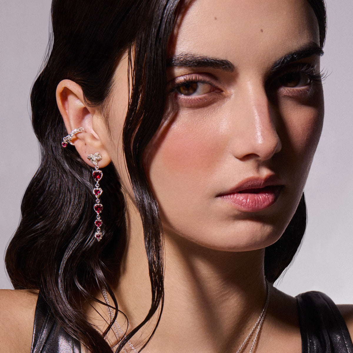 Kikko Ruby Argenti Cuff
