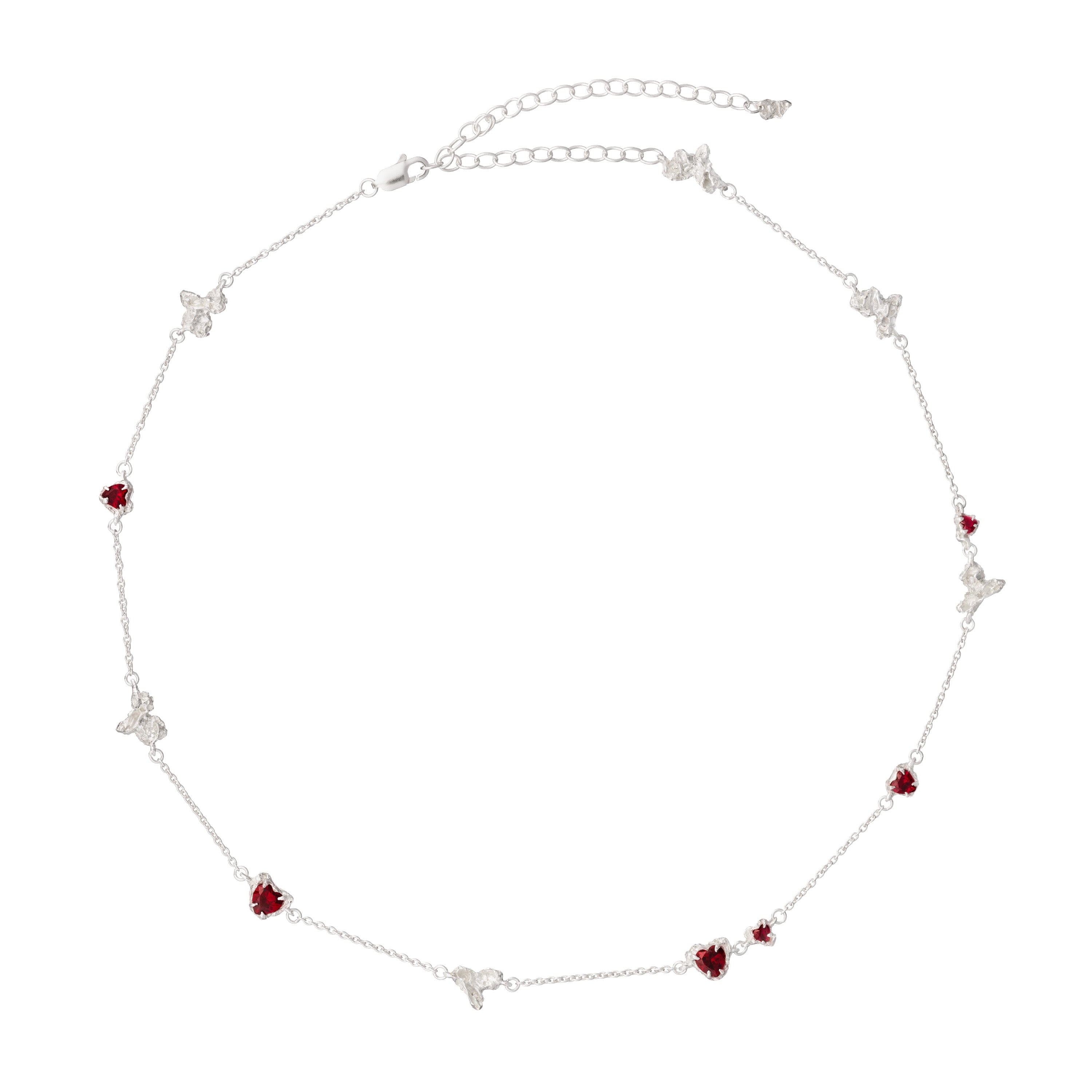Reishi Ruby Argenti Necklace