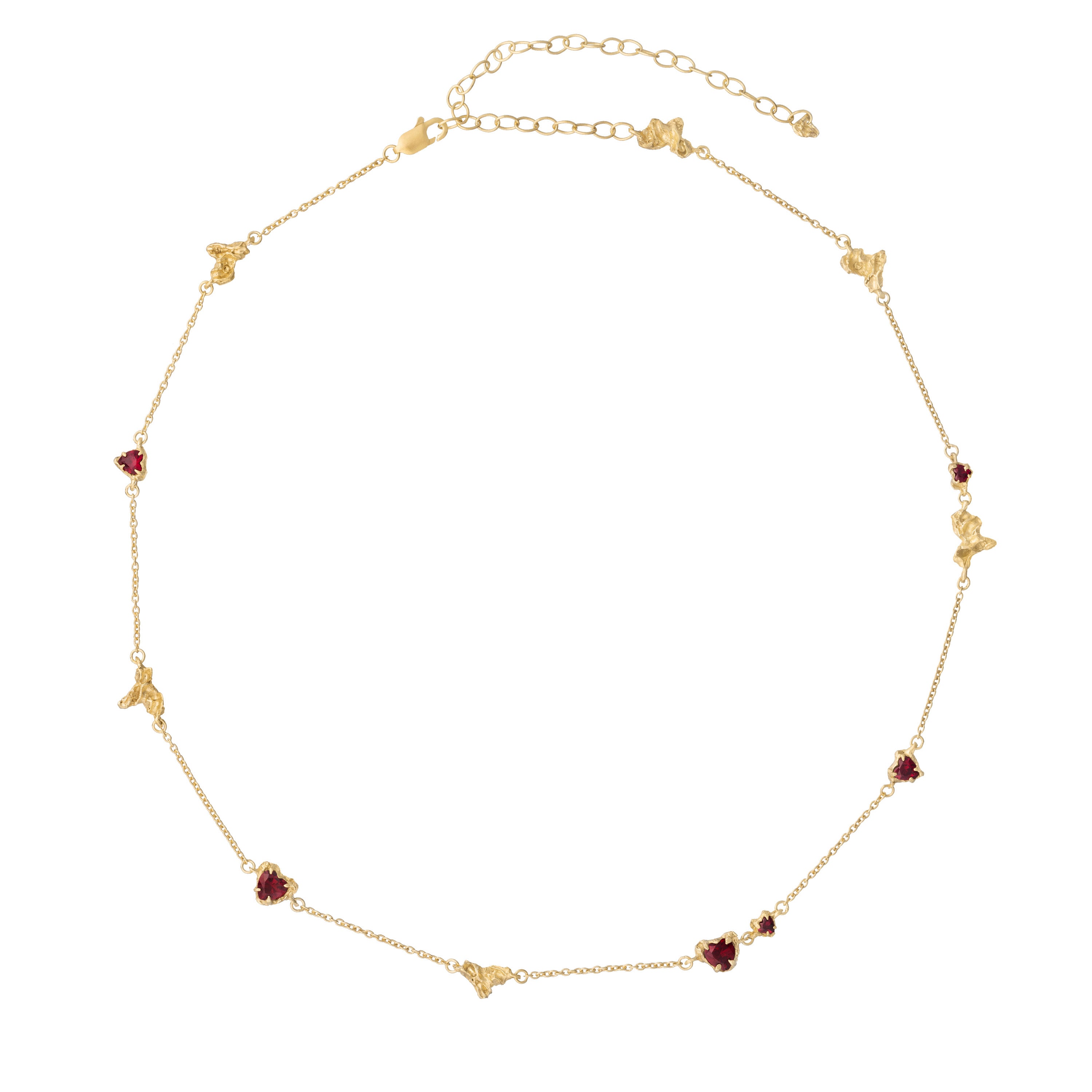 Reishi Ruby Necklace
