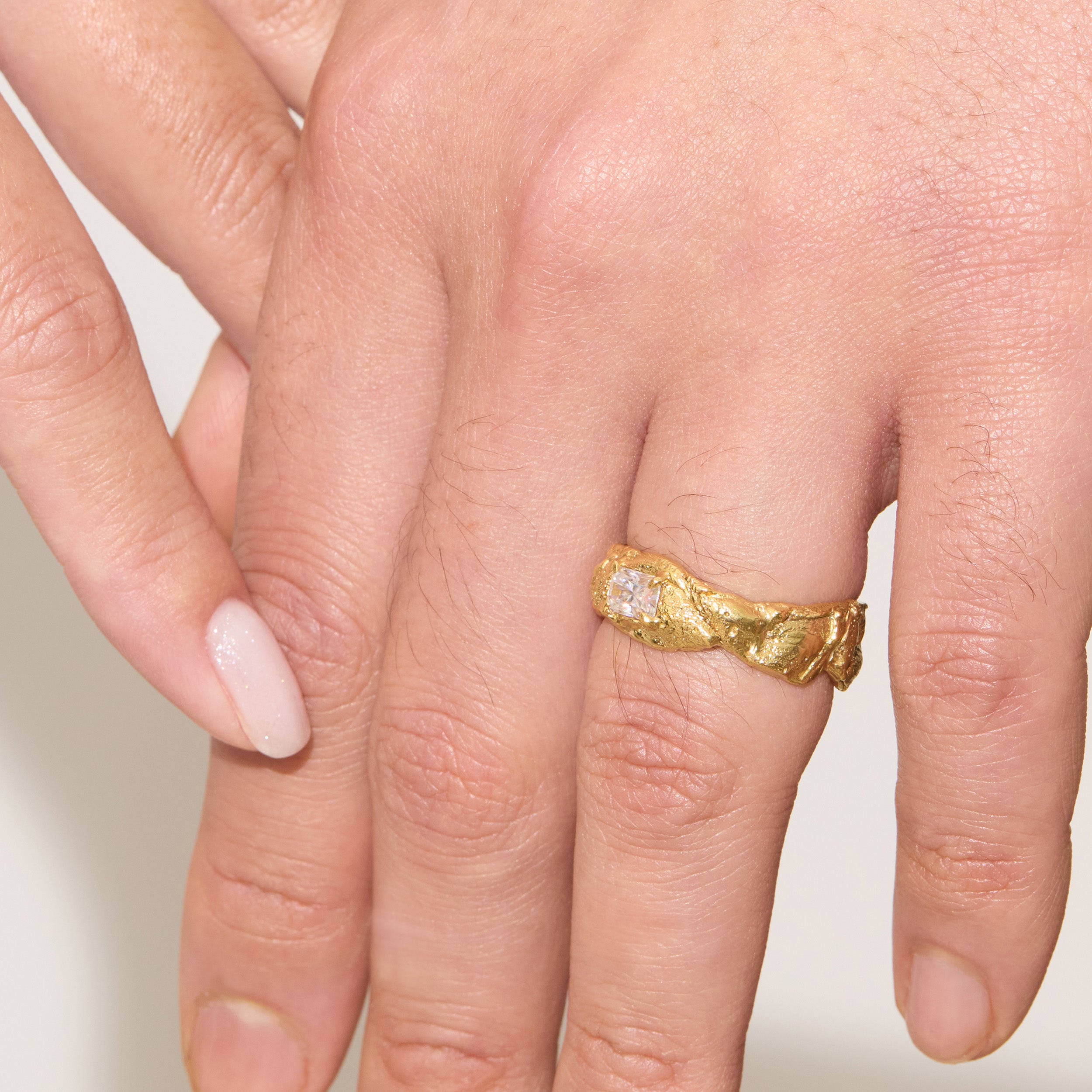 Zae Diamond Wedding Ring