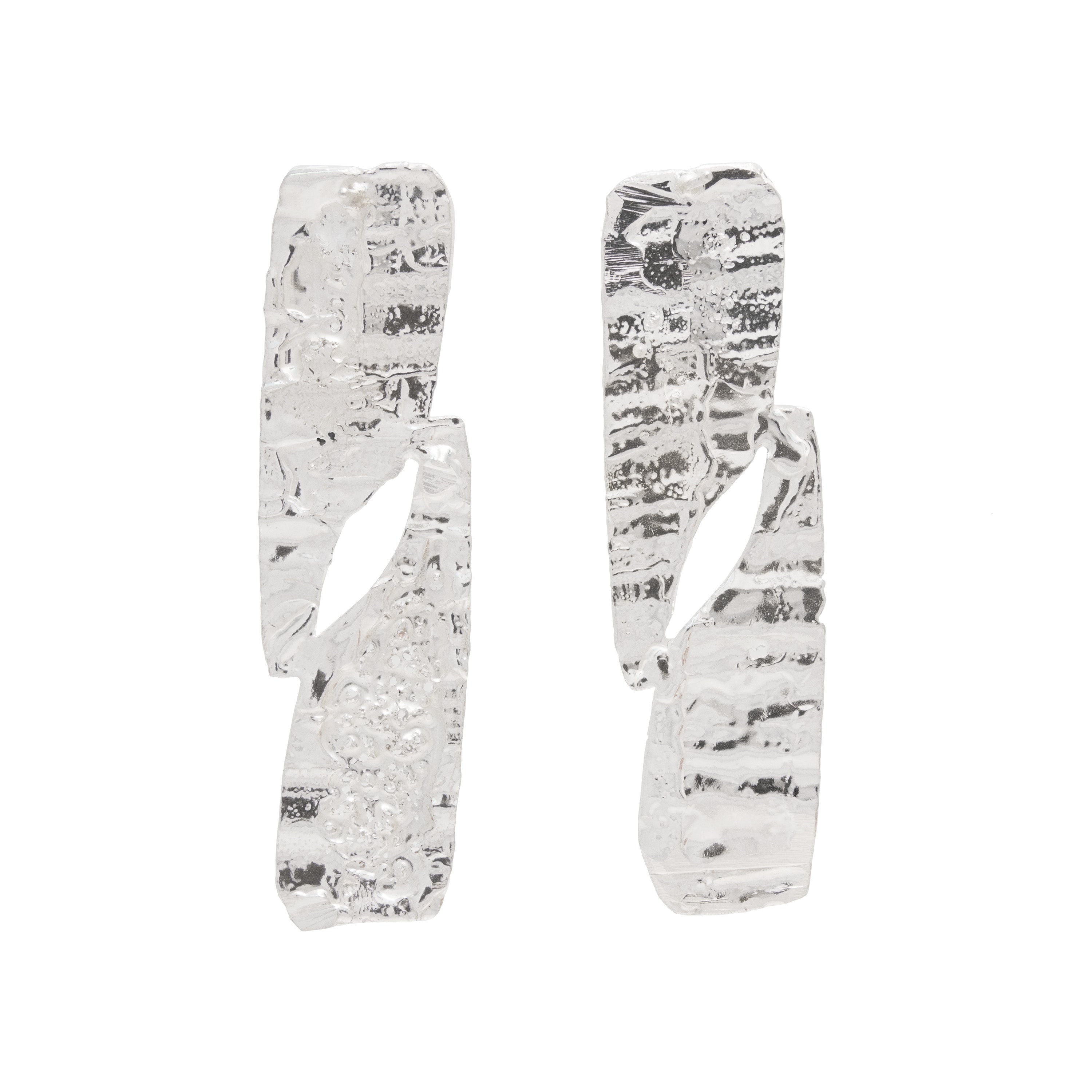 Siro Recycled Silver Earrings