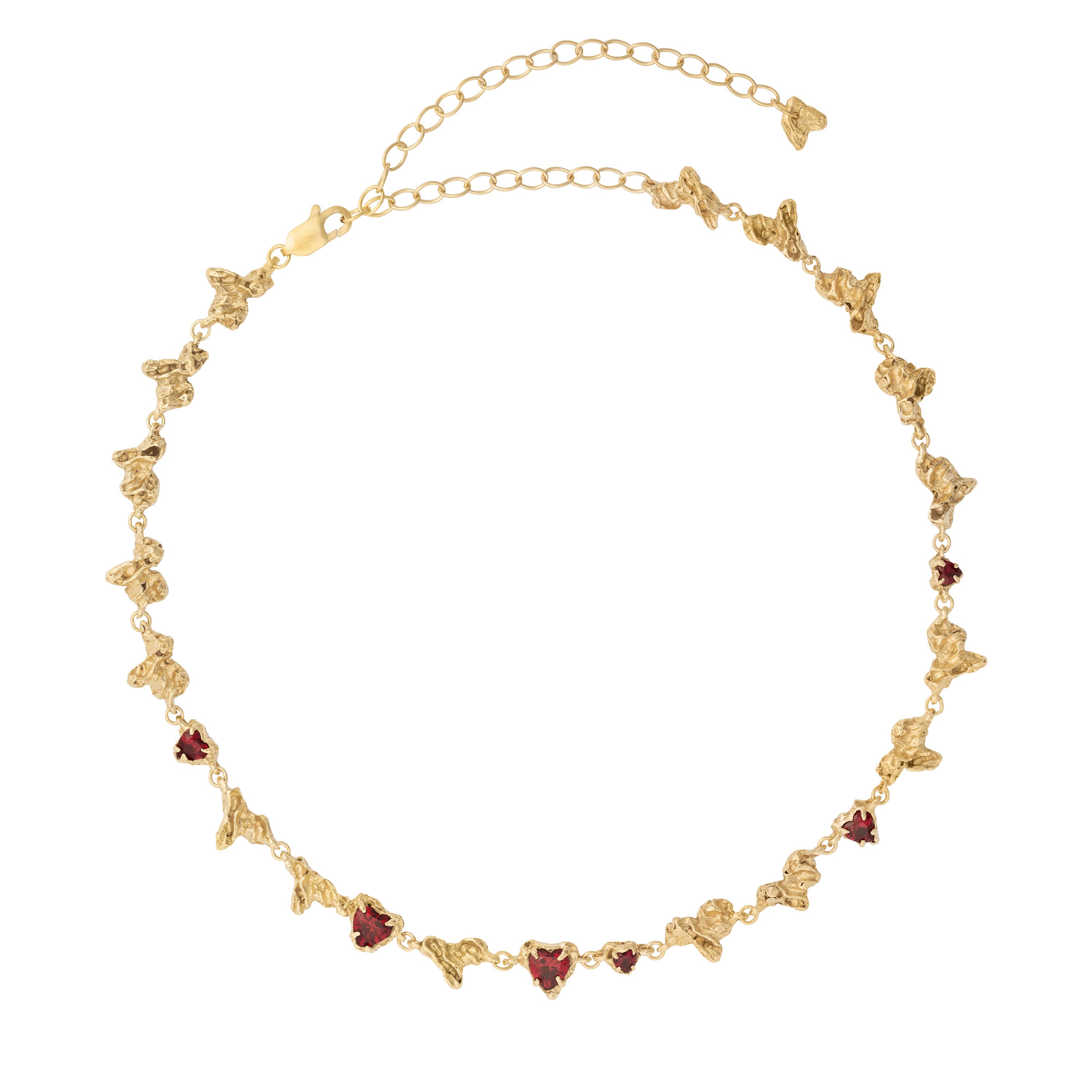 Tsuki Ruby Necklace