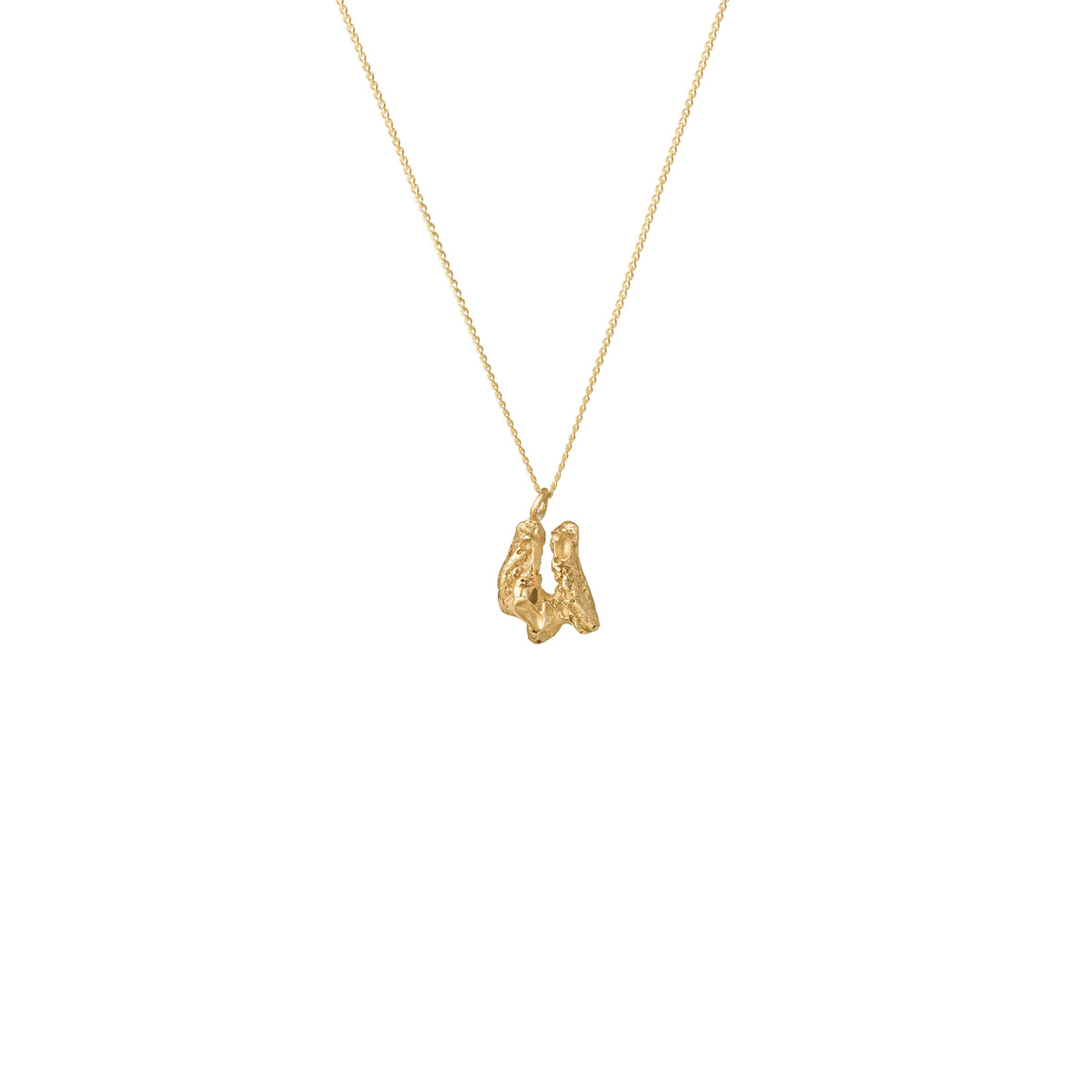 U Mini Alphabet Necklace