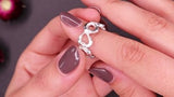 Melia Recycled Silver Ring