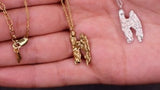 H Alphabet Recycled Silver Necklace