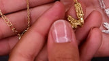 W Alphabet Recycled Silver Necklace