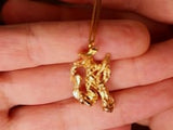 Snake Chinese Zodiac Recycled Silver Necklace