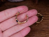 Tima Sapphire Recycled Silver Earrings