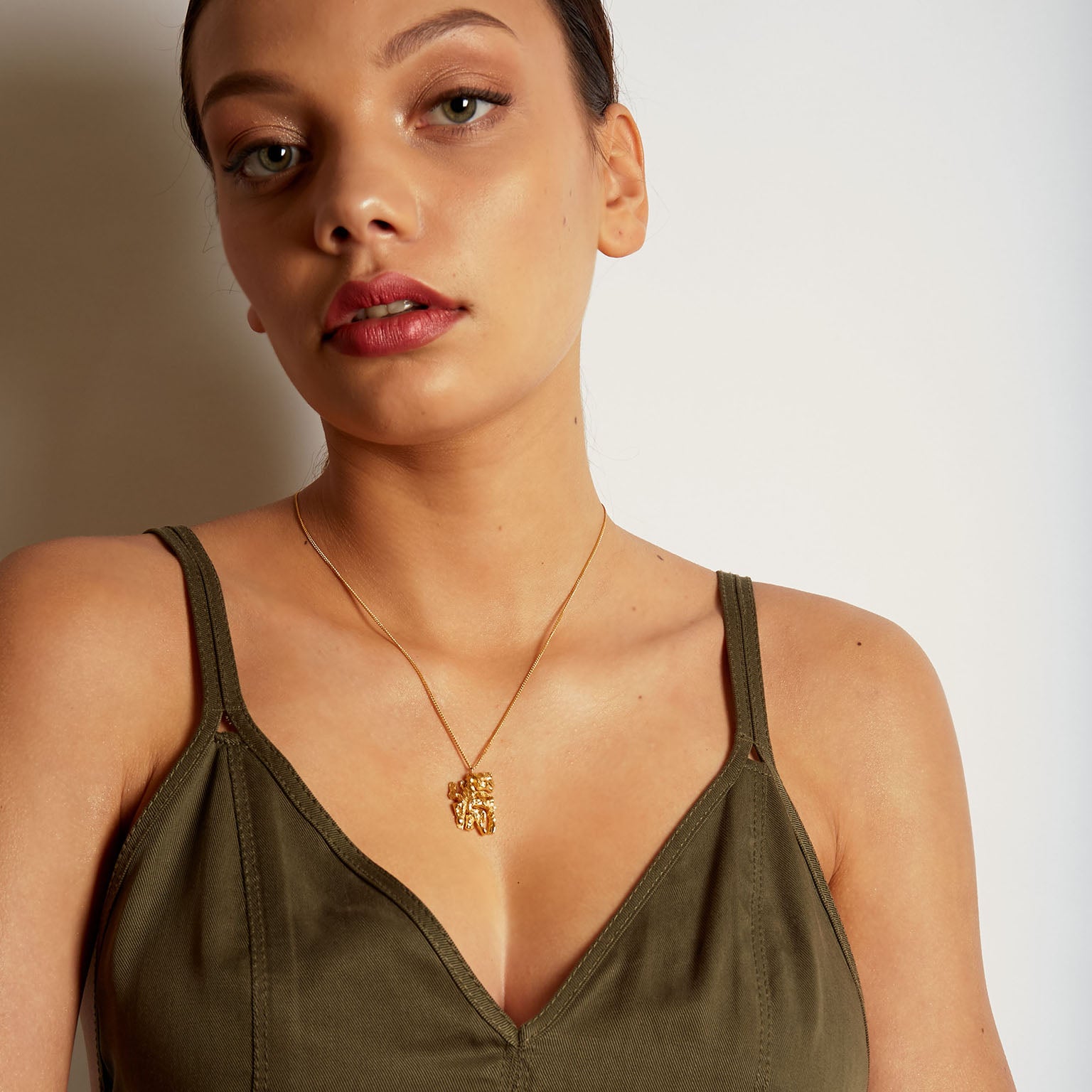 Tiger Chinese Zodiac Necklace
