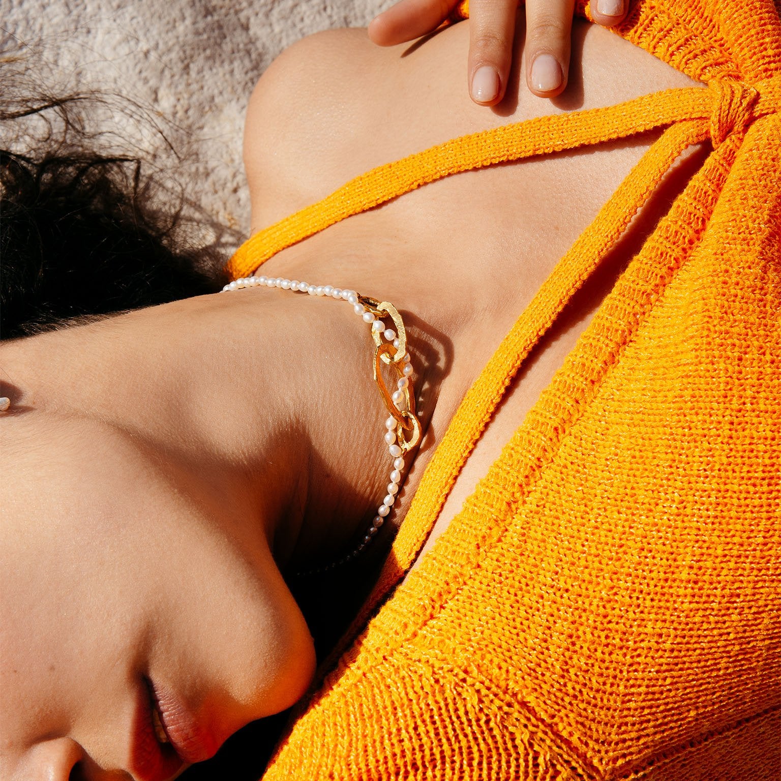 Neia Aurum Recycled Silver Necklace