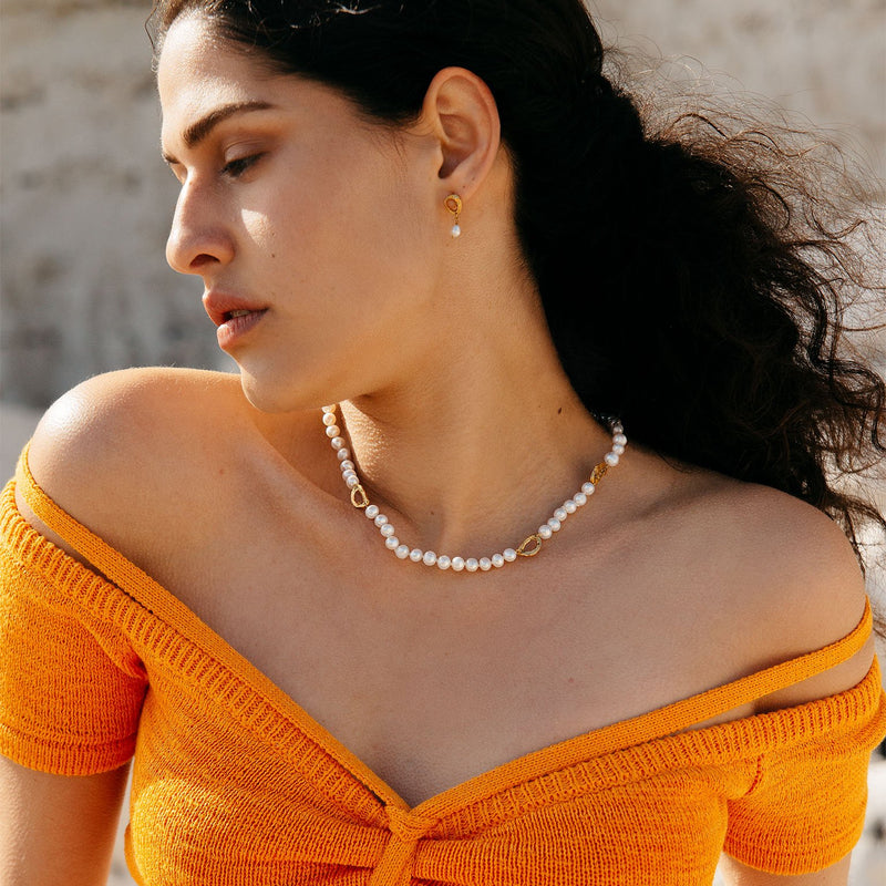 Lonia Recycled Silver Necklace