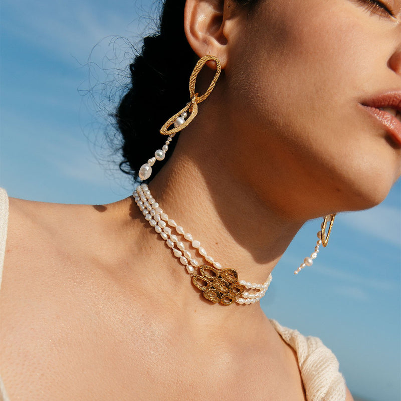 Ameli Recycled Silver Necklace
