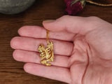Rat Chinese Zodiac Recycled Silver Necklace