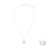 G Alphabet Recycled Silver Necklace