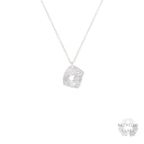 O Alphabet Recycled Silver Necklace