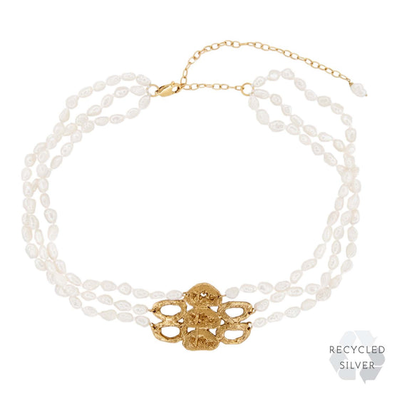 Ameli Recycled Silver Necklace