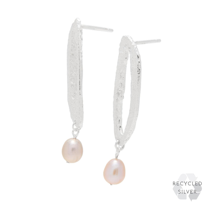 Elea Recycled Silver Earrings