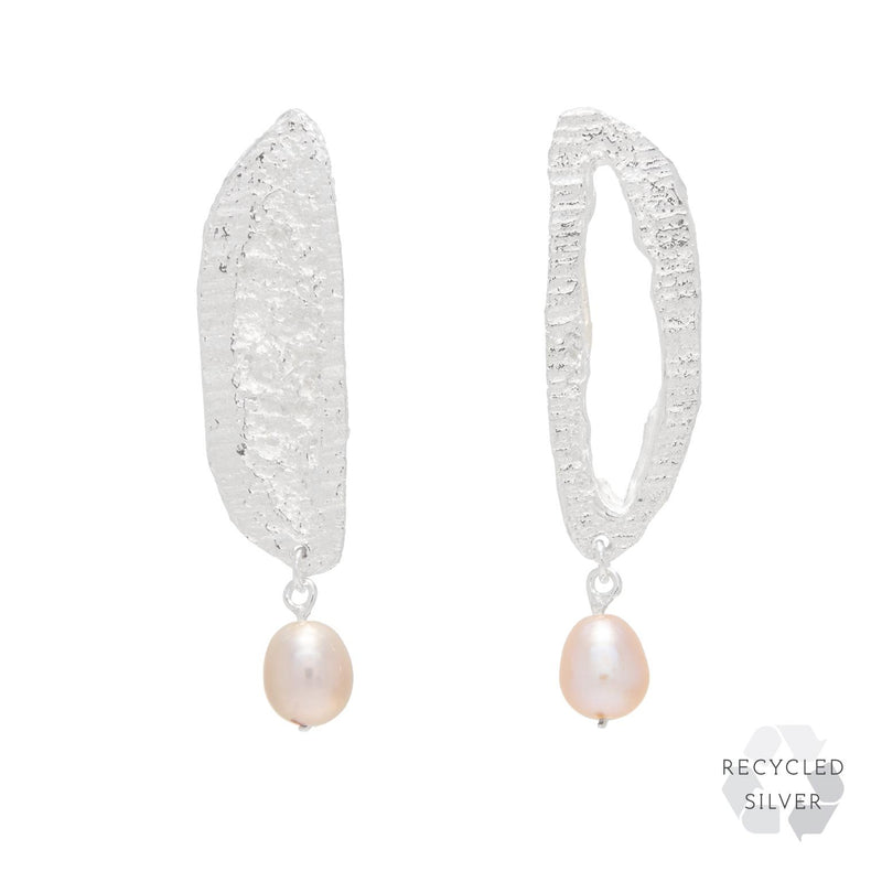 Elea Recycled Silver Earrings