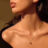 Halia Ruby Recycled Gold Necklace