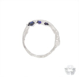 Hati Sapphire Argenti Recycled Silver Ring