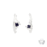 Ima Sapphire Argenti Recycled Silver Earrings