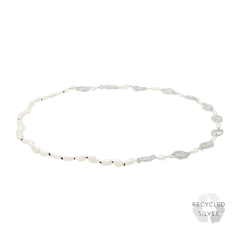 Leucia Recycled Silver Necklace