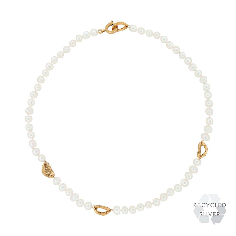 Lonia Recycled Silver Necklace