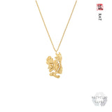 Rat Chinese Zodiac Recycled Silver Necklace