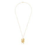 Dragon Chinese Zodiac Recycled Silver Necklace