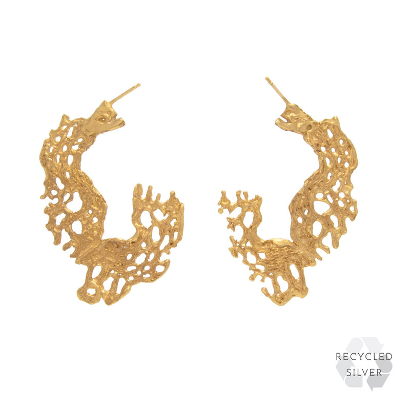 Chollas Recycled Silver Earrings