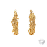 Espo Gold Recycled Silver Earrings