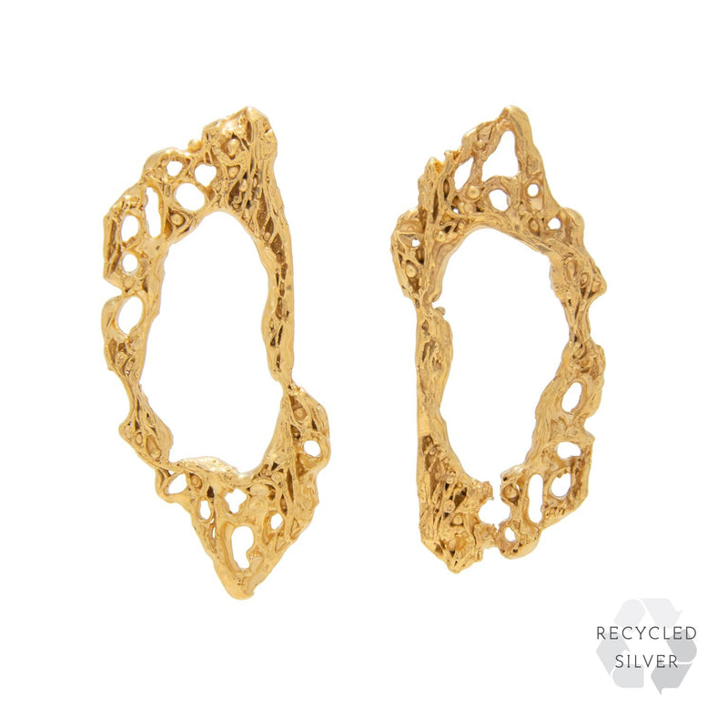 Feroca Recycled Silver Earrings