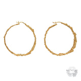Rebutia Large Recycled Silver Earrings