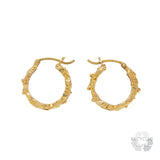 Rebutia Small Recycled Silver Earrings