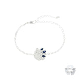 Okan Sapphire Argenti Recycled Silver Bracelet