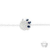 Okan Sapphire Argenti Recycled Silver Bracelet