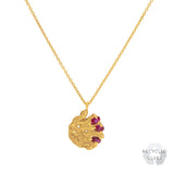 Shinzo Ruby Recycled Silver Necklace