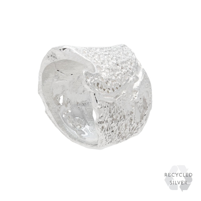 Taras Recycled Silver Ring
