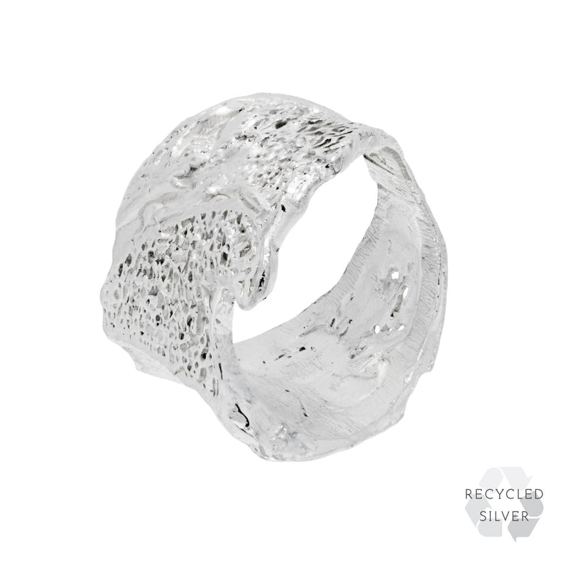 Taras Recycled Silver Ring