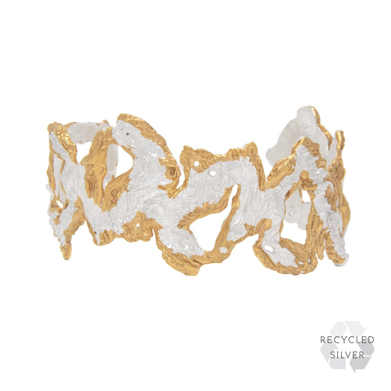 Abiline Recylced Silver Bangle