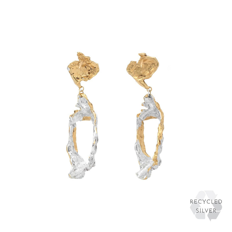 Cephas Recycled Silver Earrings