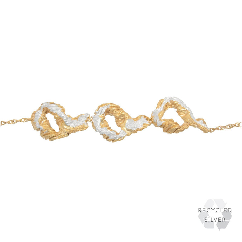 Langa Recycled Silver Bracelet