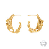 Xin Small Recycled Silver Hoops